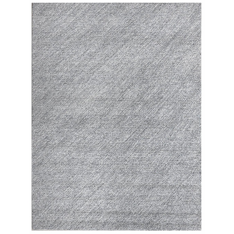Tapis rectangulaire gris / blanc Marut