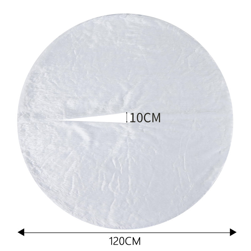Raitis Faux Fur Tree Skirt