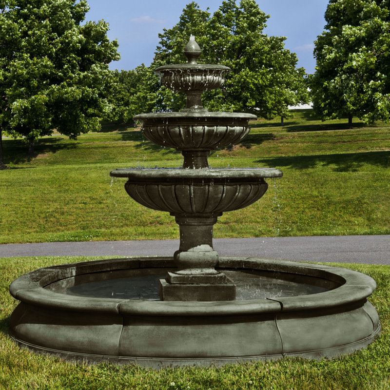 Estate Fountain, Copper Bronze