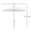 Parasol de marché 7,5'-1004411635-1004411625-1004411605