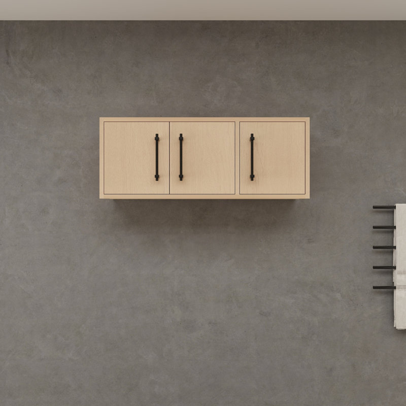 Victoria 36" Top Cabinet Wall-Mounted (Right), Yellow Oak