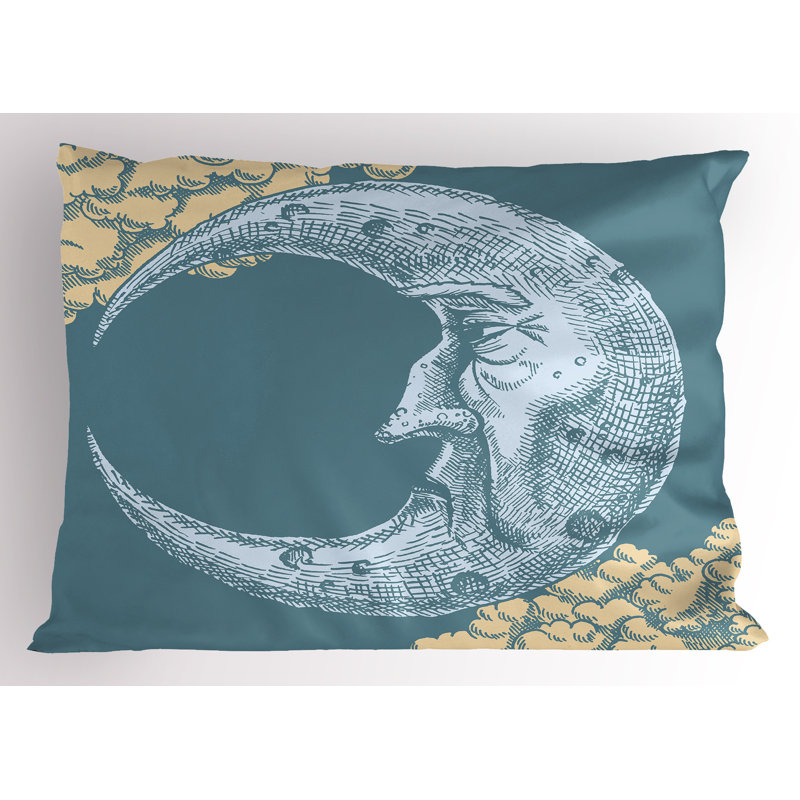 Ensemble de 2 taies décoratives Ambesonne Moon, H 20 po x l 30 po