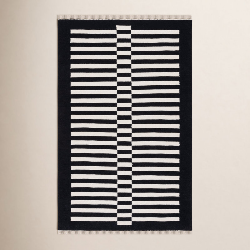 Delia Striped Indoor Rug, Rectangle 5' x 8'