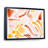 " Retro Graphic Elements In Orange And Yellow I " Painting Print-67232880-67232898