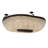Kusum Crystal Semi Flush Mount