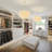 23.62" Modern Farmhouse 5-Light White Feather Statement Pendant Chandelier For Bedrooms