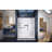 Infinity-Z 60" W x 36" D x 76.75" H Semi-Frameless Rectangle Shower Enclosure with Towel Bar-20961231-20961232-98587426