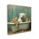 «Polar Bear Vintage Tub on Canvas» par Lazar Studio, reproduction