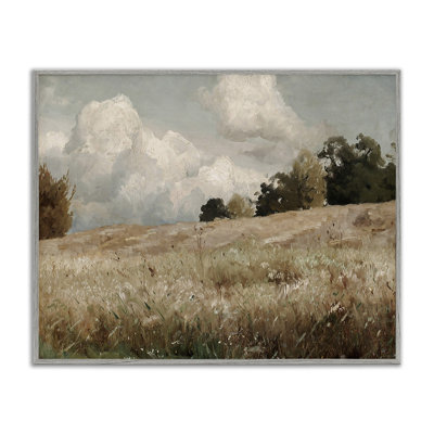 " Classic Nature Field Landscape "