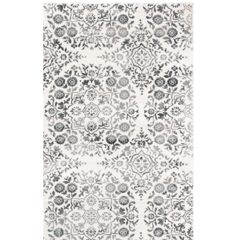 Delmer Performance Geometric Rug, Runner 2'2" x 7'