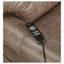 Fauteuil inclinable électrique à accoudoirs roulés Classic