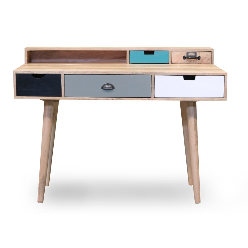 Petekar Solid Wood Writing Desk