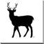 «Deer Silhouette», impression-31477149-31935679