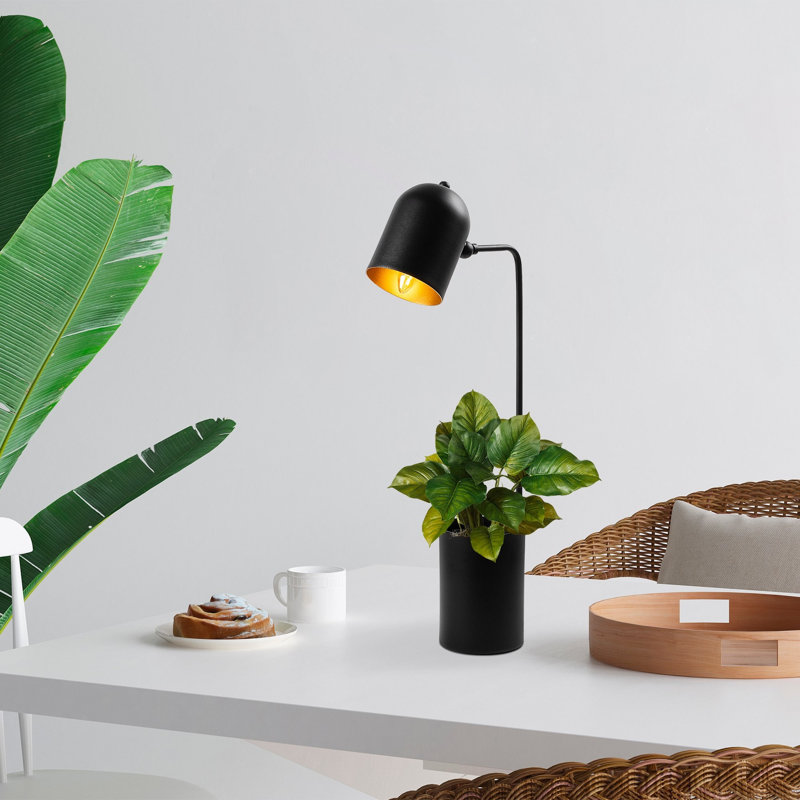 Lampe de bureau METAL BODY, Or noir