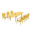 Leveb Outdoor 7 - Piece Teak Dining Set-11817941