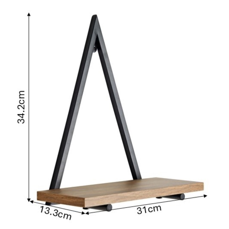 Amilyah Triangle Floating Shelf