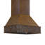 30" Wood 400 CFM Convertible Wall Mount Range Hood-2019450956