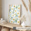 «Floral Daisy Flowers VI», reproduction d'art moderne sans cadre-748884546