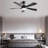 52 Inch Modern Ceiling Fan With 3 Color Dimmable Led Light 5 Abs Blades Remote Control Reversible Dc Motor-1637942004-1637942010