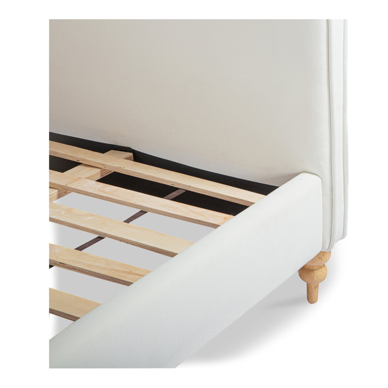 Jacqueline Queen Bed Cream, Queen