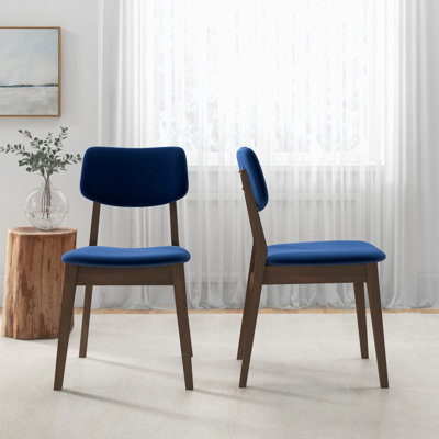 Avra Upholstered Solid Wood Side Chair