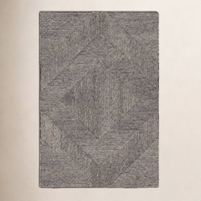 Peeta Hand-Tufted Geometric Rug