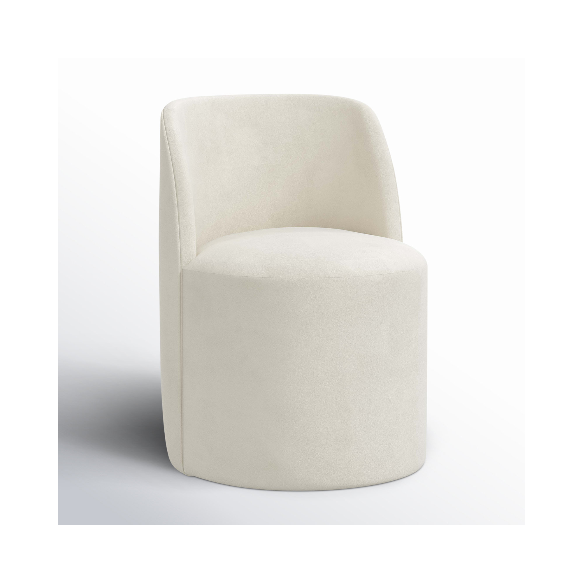 Begonia Dining Chair, Classic Pearl Performance Velvet