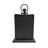 Analog Metal Mechanical Tabletop Clock in Gray