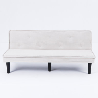 66-inch Corduroy Sofa Bed