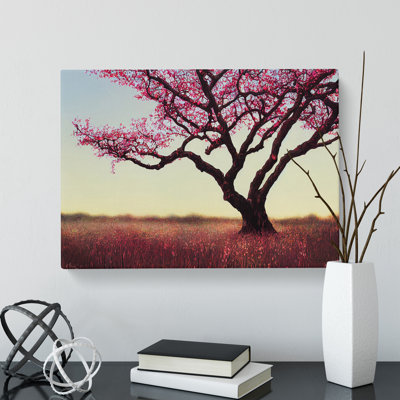 Feisty Blossom Tree - Wrapped Canvas