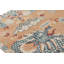 Rug & Kilim’S Distressed Dragon Rug In Blue, Gold And Red Pictorial Patterns-551231564