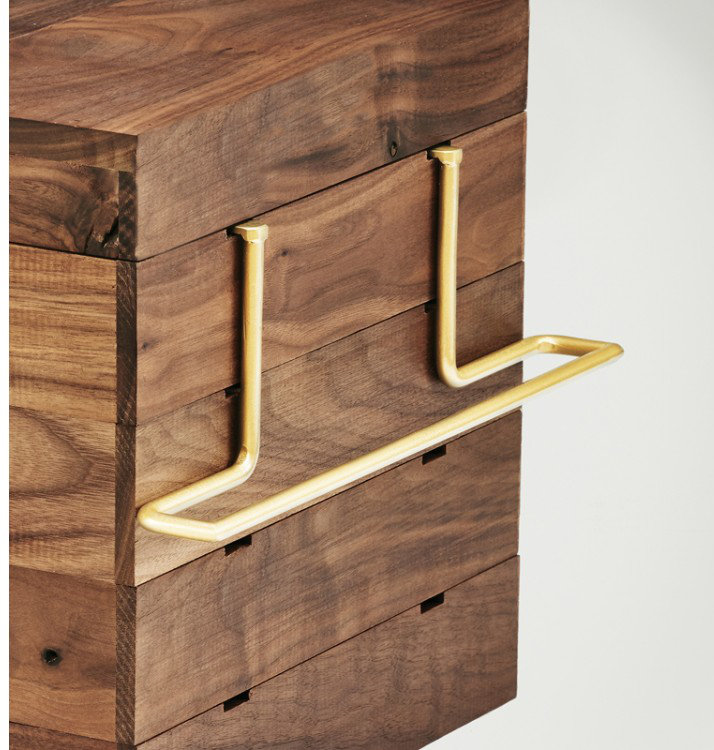 Shelf Bracket, Brass