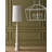 Malayan White Floor Lamp