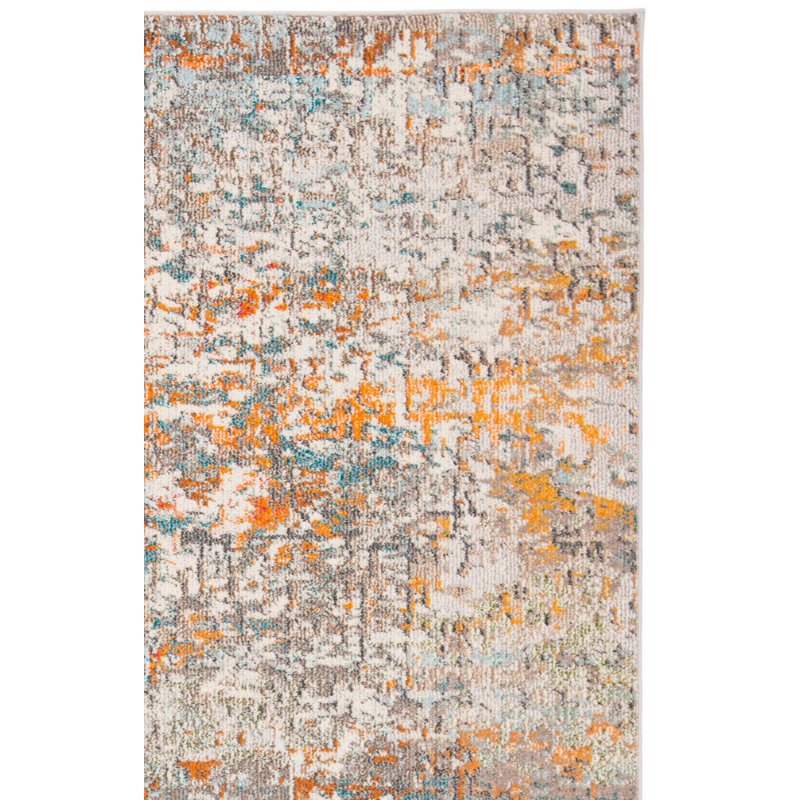 Tapis performance à motif abstrait Madison, Tapis de couloir 2 pi 2 po x 22 pi