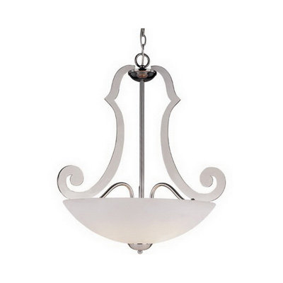Luminaire suspendu bol 3 lumières unique Lindemann