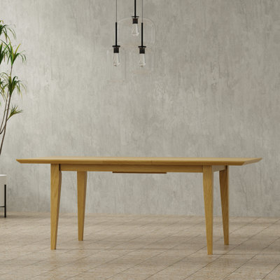 Table de salle à manger extensible contemporaine 60 à 76 po x 36 po Colby