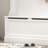 Multi-Use Hall Tree With Shoe Storage Bench And 5 Hooks, Elegant White Entryway Organizer