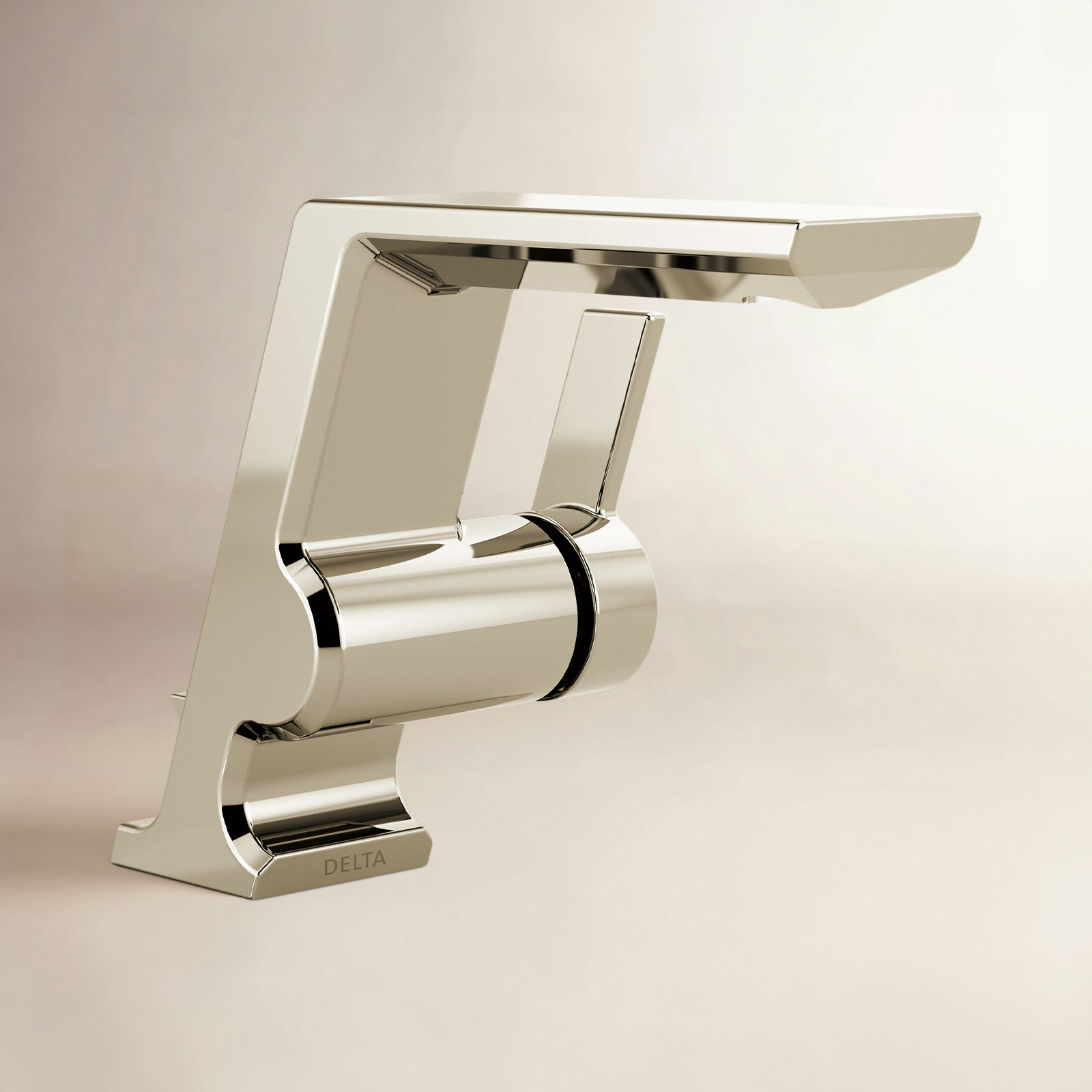 Pivotal® Single-Hole Bathroom Faucet with Drain, Polished Nickel