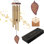 Carillon à vent pour l'extérieur, carillon en bois de 30 po avec carillon commémoratif pour la perte d'une mère aimée, cadeau de sympathie pour patio extérieur