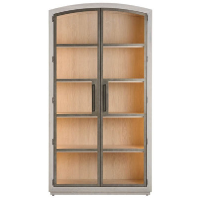 Avaline Scribe Lighted China Cabinet