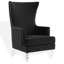 Fauteuil à oreilles en velours Bree d'une largeur de 73,914 cm-1596888254