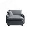 Canapé simple à assise profonde avec repose-pieds et coussin-1925025175