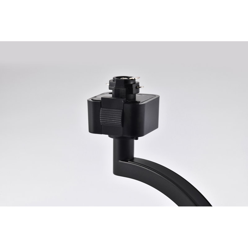 Orb 12 Watt LED H-Style Track Head 3000K/4000K/5000K CCT Selectable 36 Degree Beam Angle Black Finish 120 Volt H-Style, Black