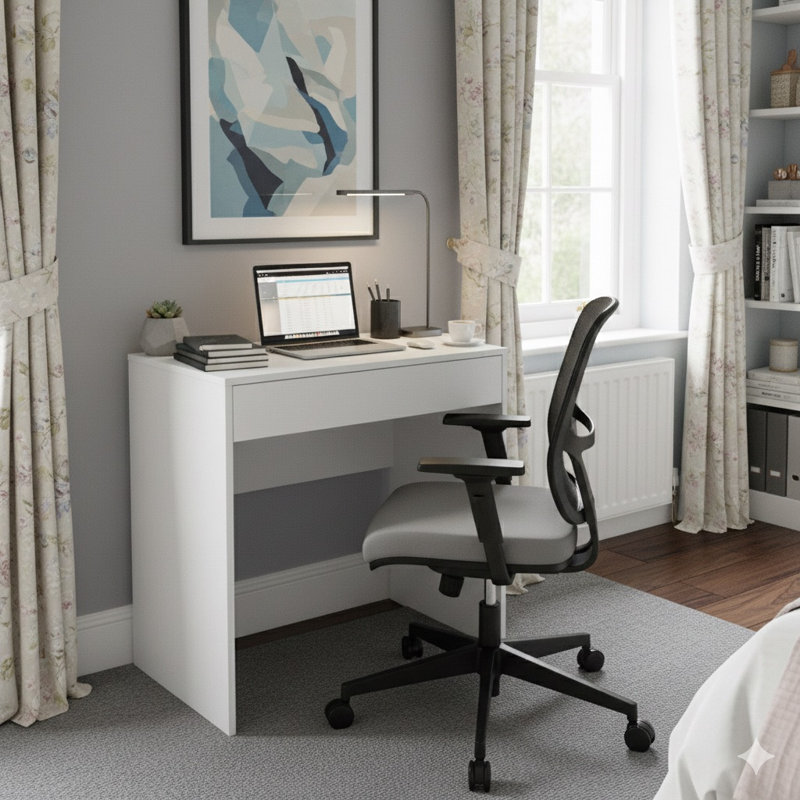 Computer Desk, White