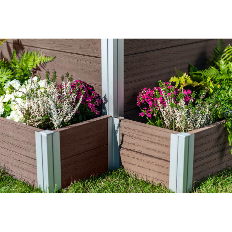 Urbana Planter Box, Brown