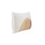 Rahun 14x26 Hand-Dip Dyed Fabric Ivory Throw Pillow