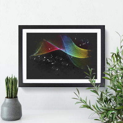 Rainbow Smoke Vol (3) - Picture Frame Painting