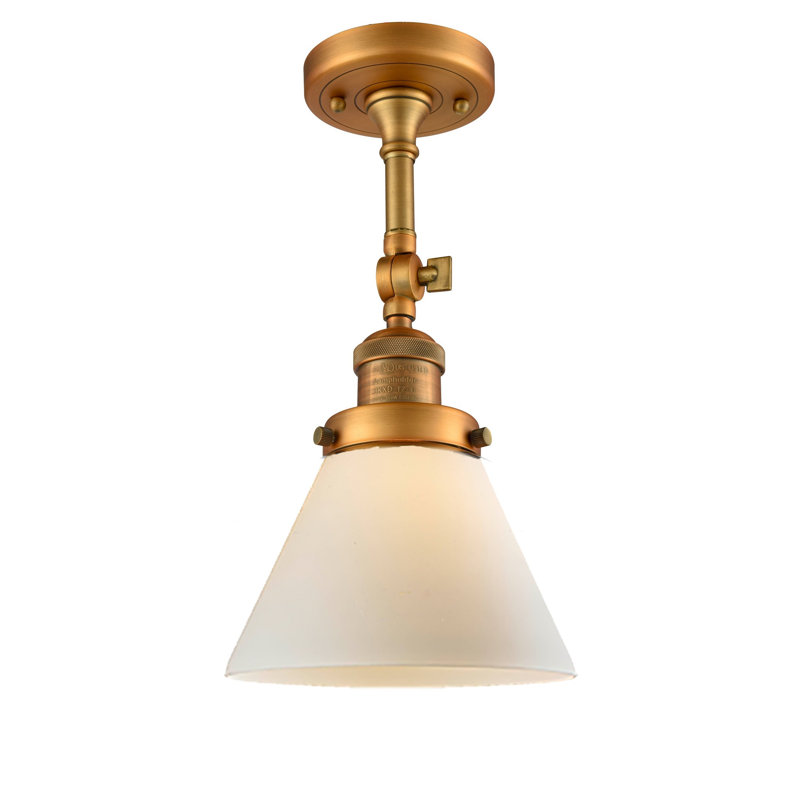 Applique murale avec bras à 1 lumière à intensité variable Parkstone, Boîtier blanc mat, H 10 po x l 8 po x P 9 po
