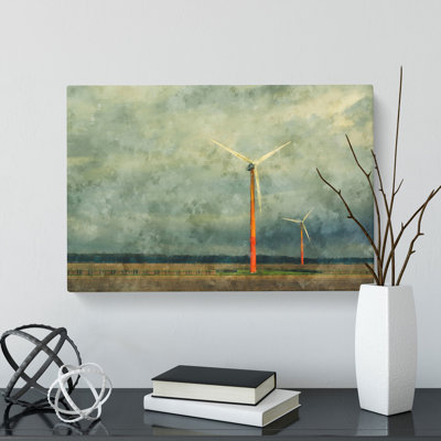 Wind Turbines Vol.2 - Wrapped Canvas Print
