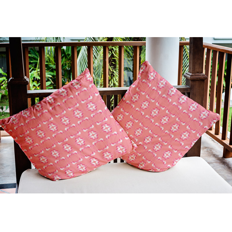 Housse et insert de coussin décoratif en polyester pour l'intérieur et l'extérieur, 20 po x 20 po